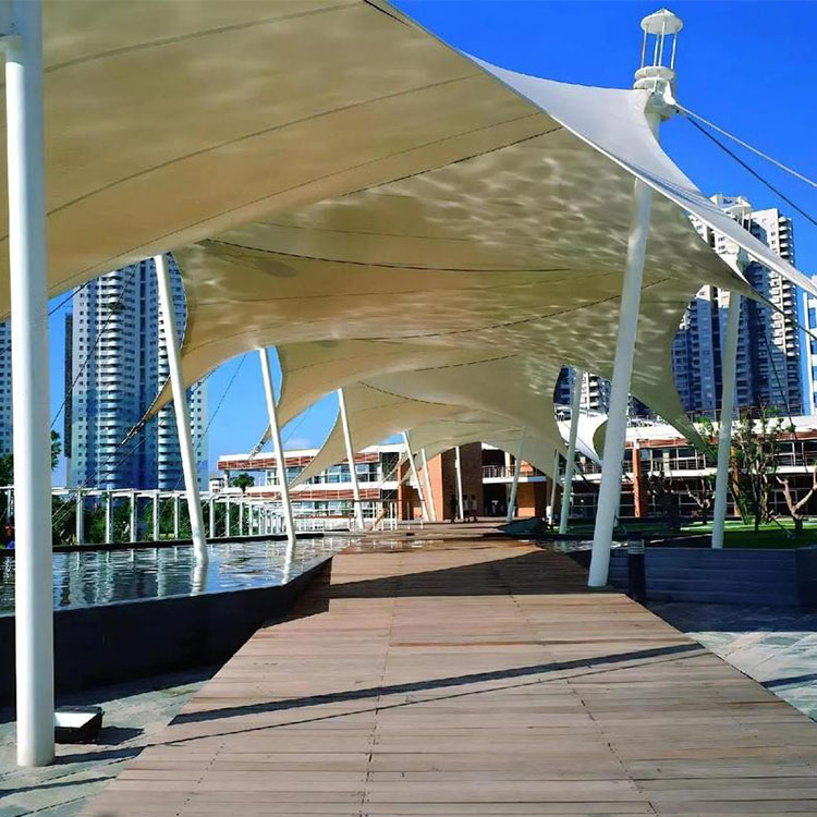 侯马市膜结构景观棚