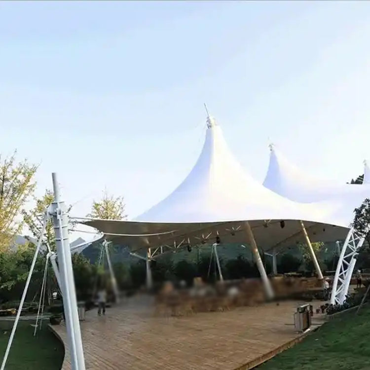 侯马市膜结构景观棚